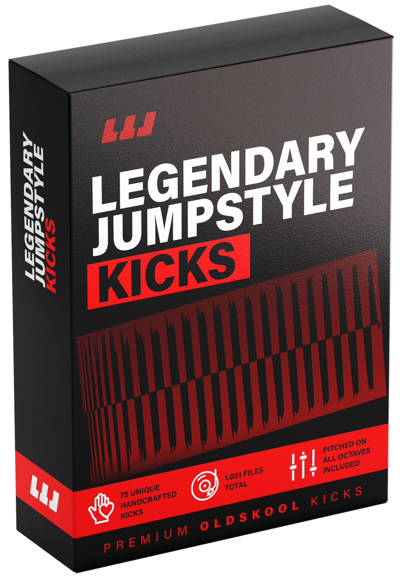 Wallsteyn Legendary Jumpstyle Kicks — sample pack box artwork